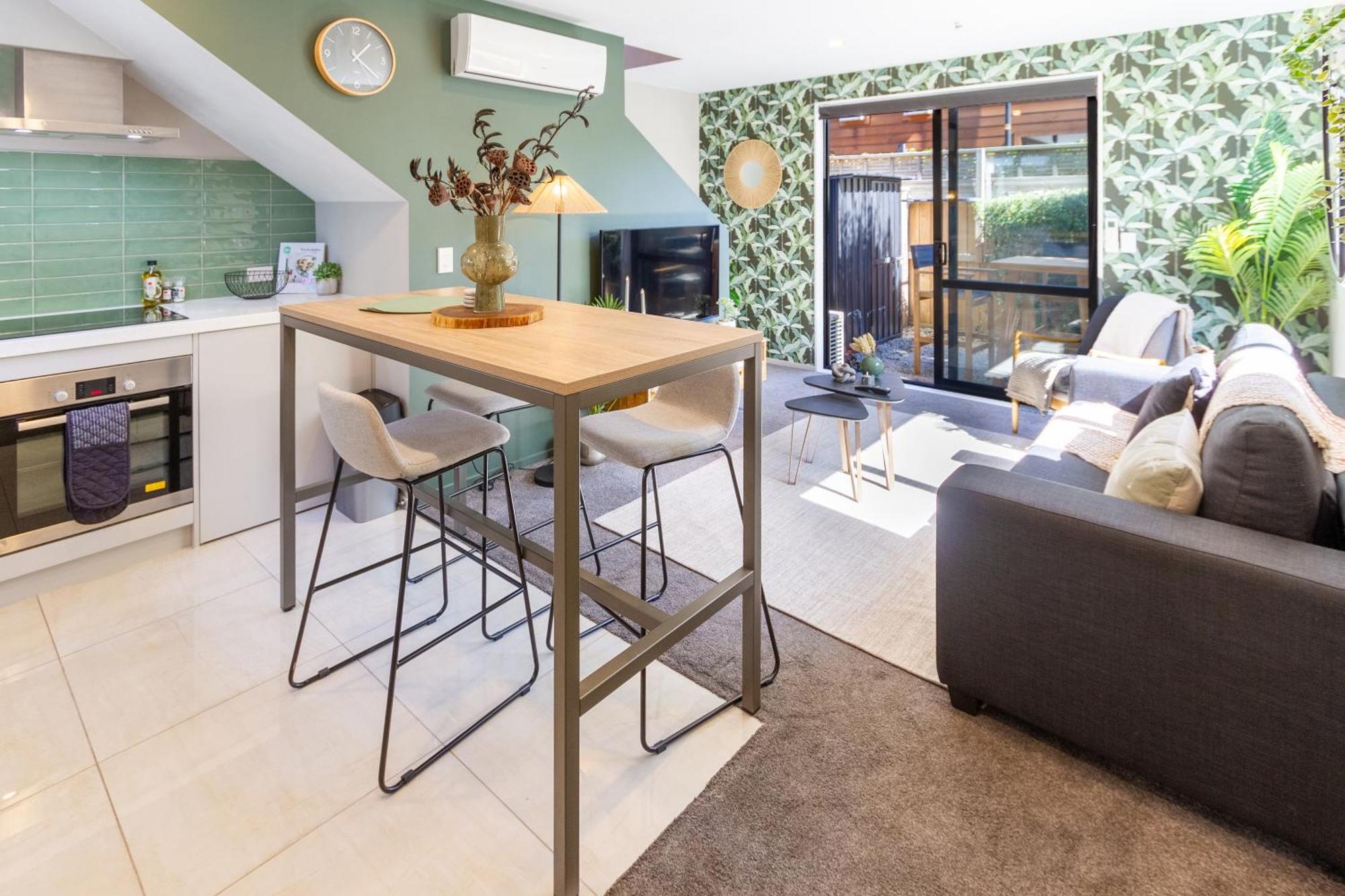 Latimer Square Luxe: 1Br W/ Sofa Bed Christchurch Exterior foto